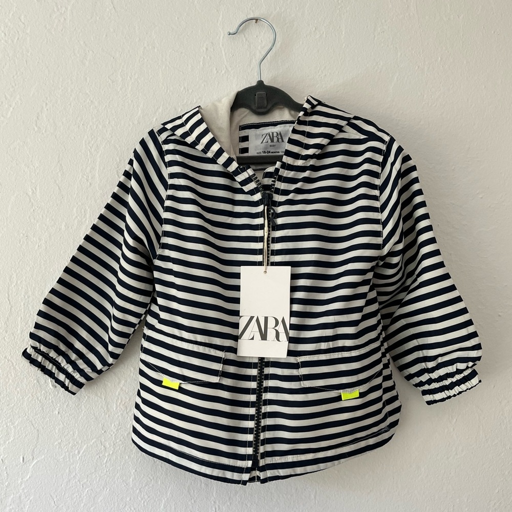 Zara 18-24m windbreaker jacket NWT